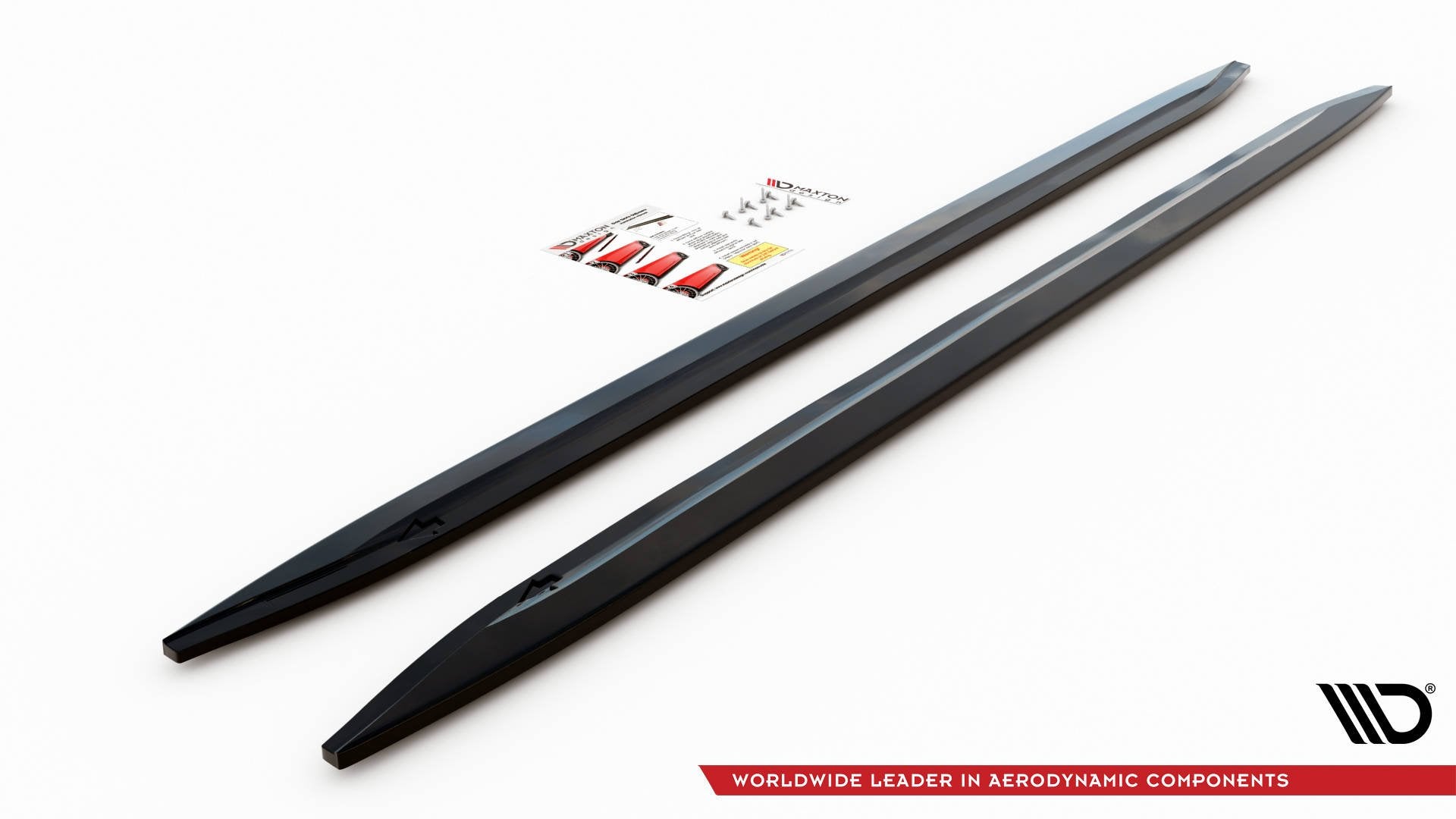 Seitenschweller Ansatz für V.2 für BMW M4 G82 schwarz matt