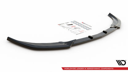 Front Ansatz für Mercedes-Benz E63 AMG Limousine W212 Facelift schwarz Hochglanz