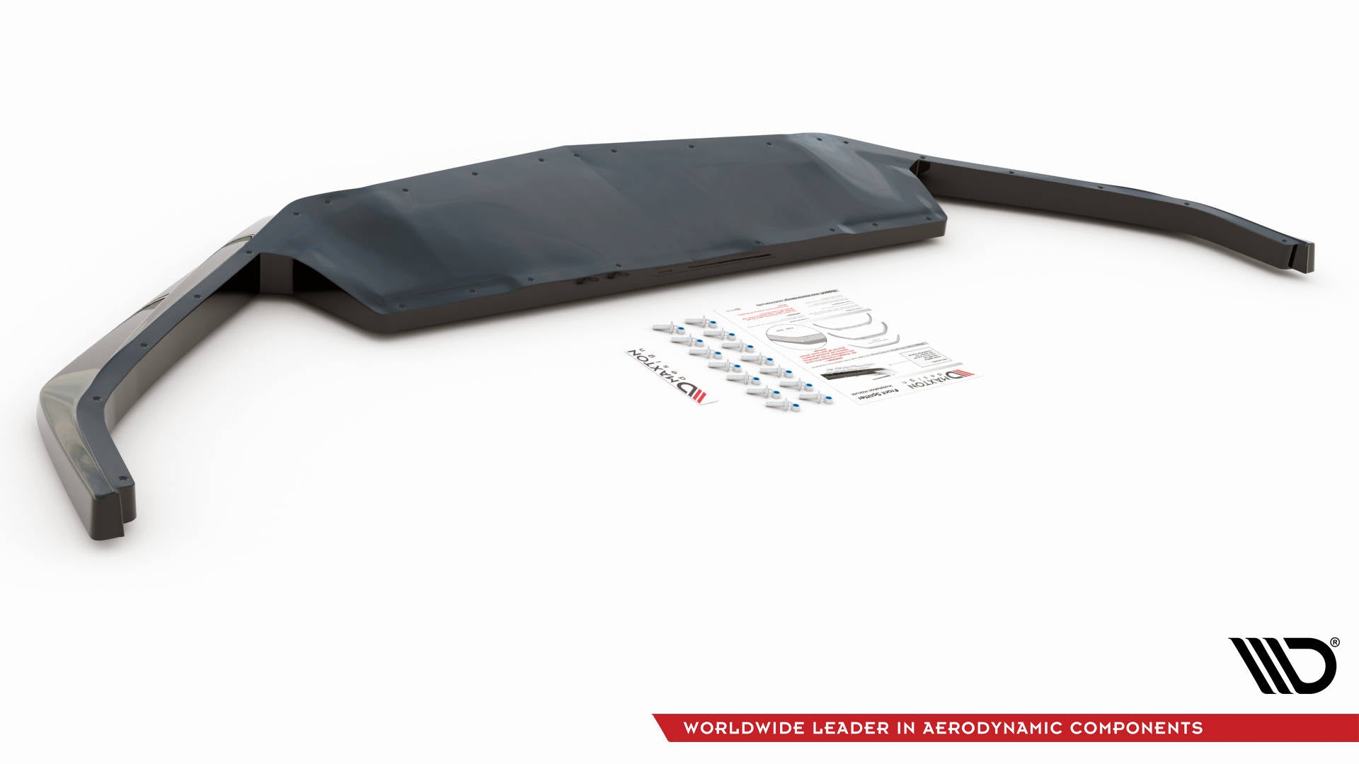 Front Ansatz für Chevrolet Corvette C8 schwarz matt