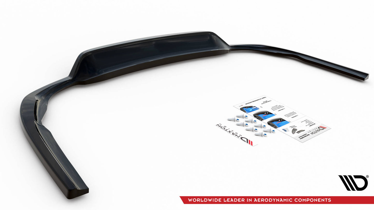 Mittlerer Diffusor Heck Ansatz DTM Look für Dodge Charger RT Mk7 Facelift Carbon Look