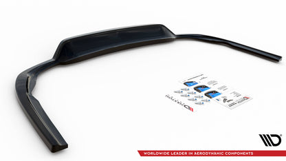 Mittlerer Diffusor Heck Ansatz DTM Look für Dodge Charger RT Mk7 Facelift schwarz Hochglanz