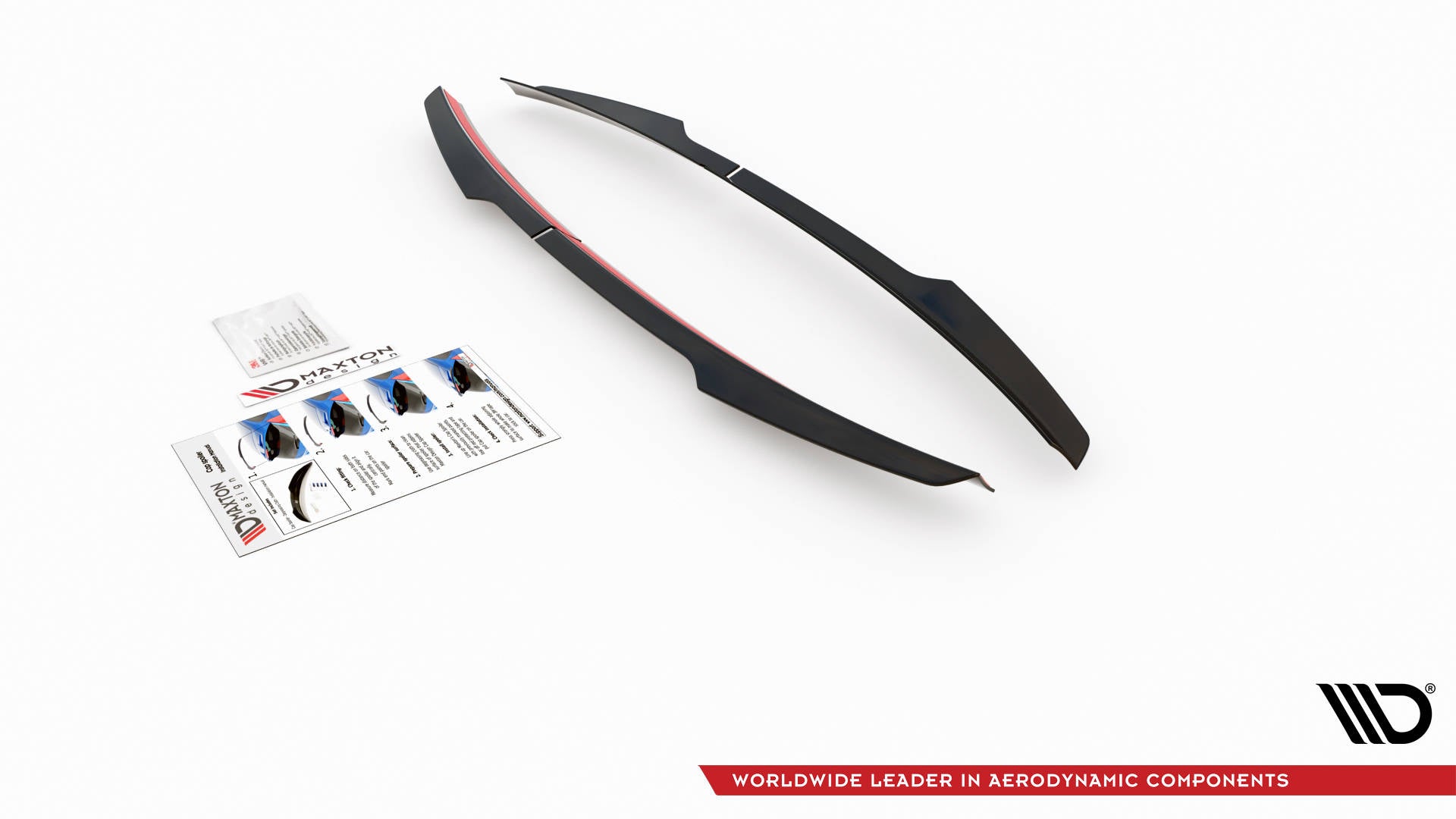 Spoiler CAP für Volkswagen Caddy Mk3 Facelift Carbon Look