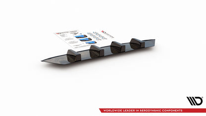 Diffusor Heck Ansatz für Mercedes-AMG GT 63 S 4-Door Coupe Aero schwarz matt