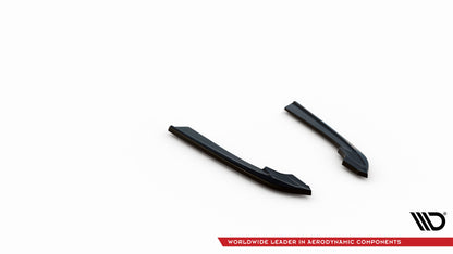 Heck Ansatz Flaps Diffusor V.3 für BMW 3er M-Paket G20 / G21 schwarz Hochglanz