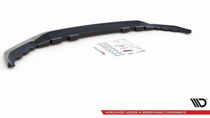 Front Ansatz V.1 für BMW X7 M G07 schwarz matt