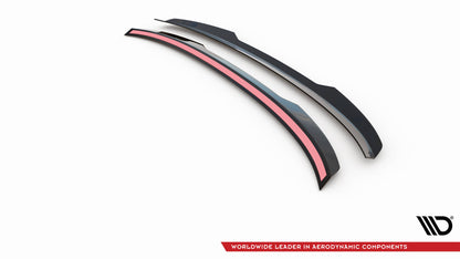 Spoiler CAP für Audi A6 Limousine C8 Carbon Look