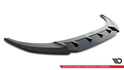 Front Ansatz V.1 für Audi RSQ8 Mk1 schwarz Hochglanz