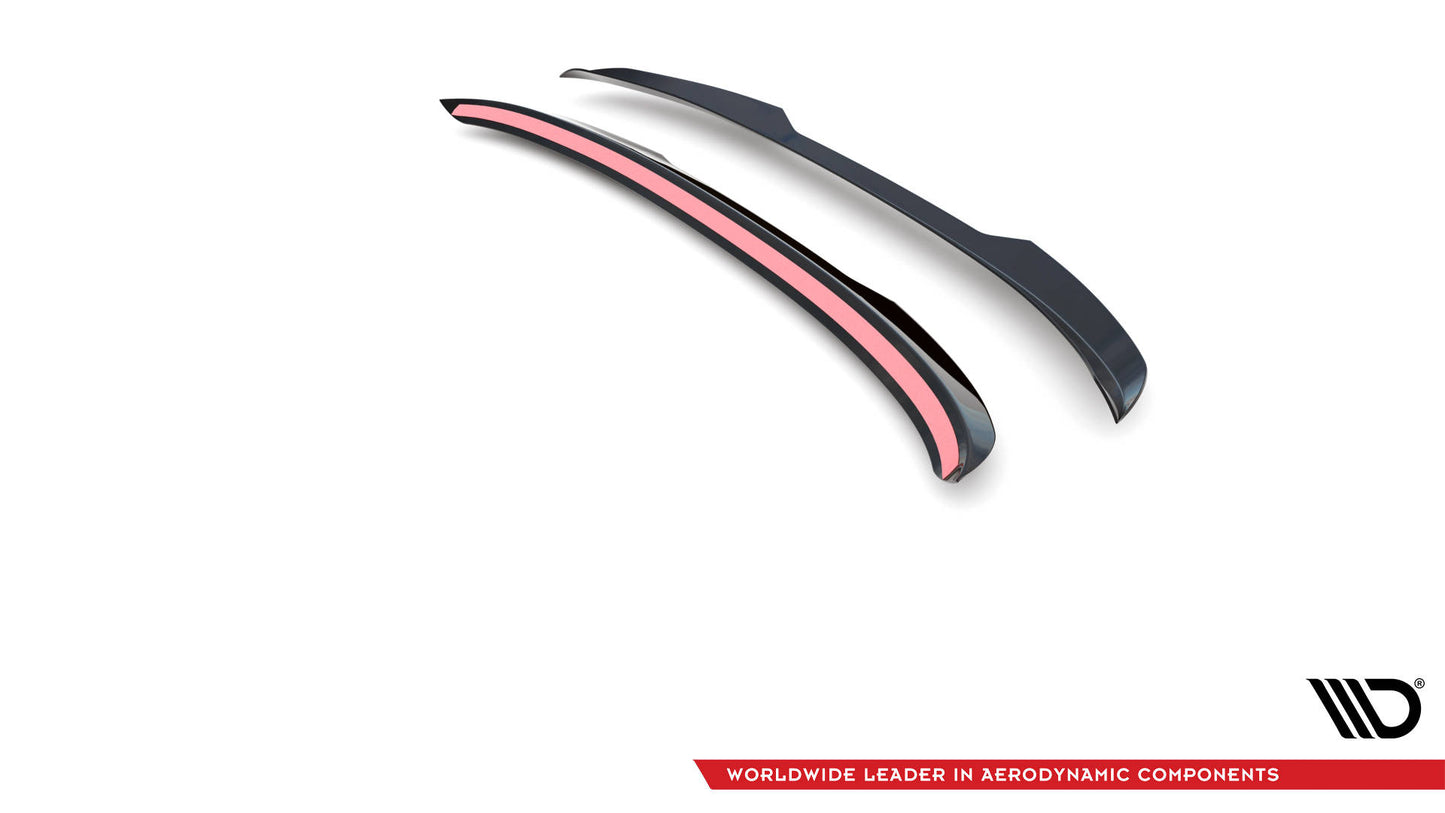 Höher Spoiler CAP für Ford Mustang Mach-E Mk1 Carbon Look
