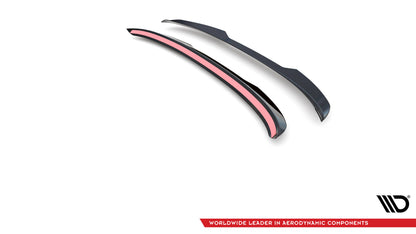Höher Spoiler CAP für Ford Mustang Mach-E Mk1 Carbon Look