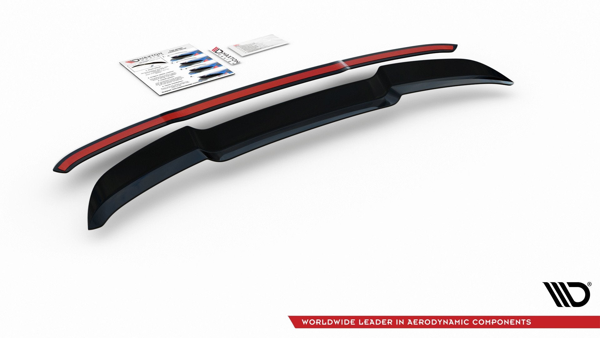 Spoiler CAP für BMW 1er F40 M135i schwarz Hochglanz