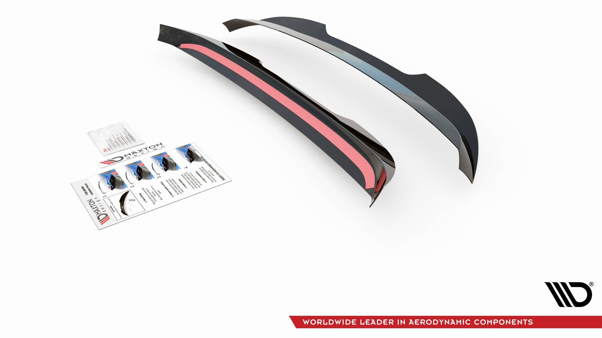 Spoiler CAP für Volkswagen Caddy Mk. 4 schwarz matt