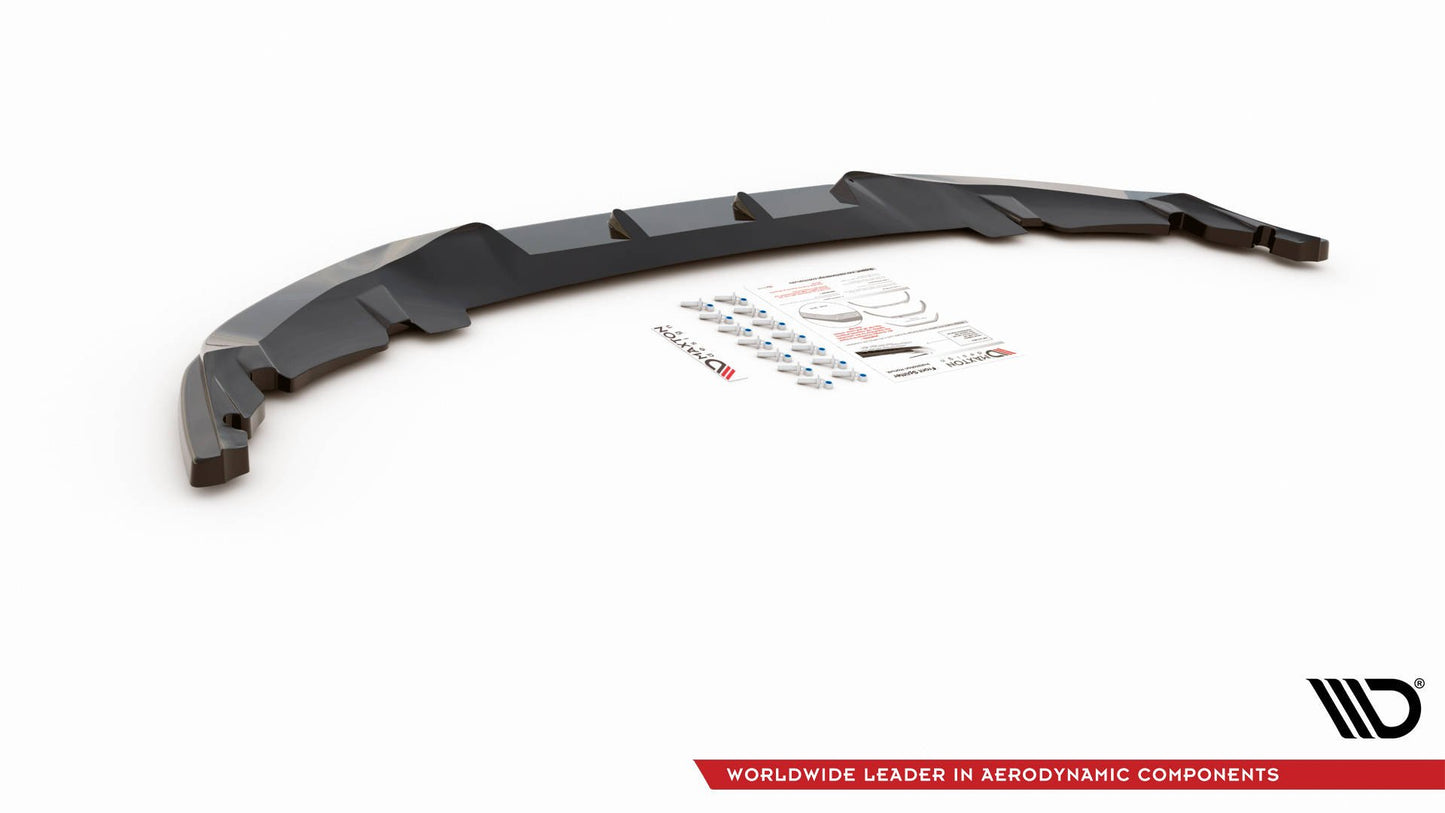 Front Ansatz V.1 für Mini Countryman Mk2 F60 JCW schwarz matt