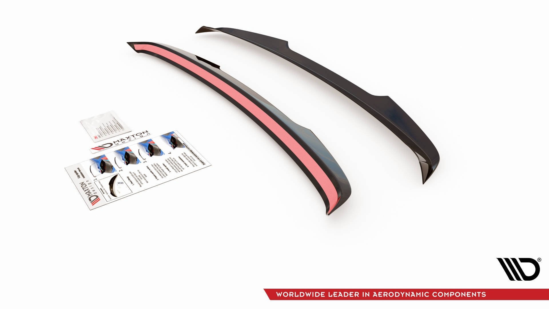Spoiler CAP für Volvo XC60 Mk2 R-Design Carbon Look