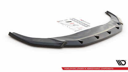 Front Ansatz V.2 für Audi Q3 Sportback S-Line Carbon Look