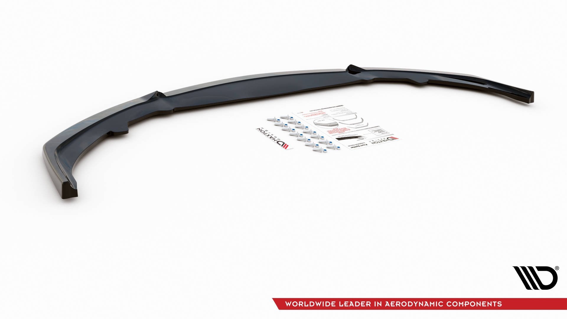 Front Ansatz V.1 für Lexus IS F Mk2 schwarz Hochglanz