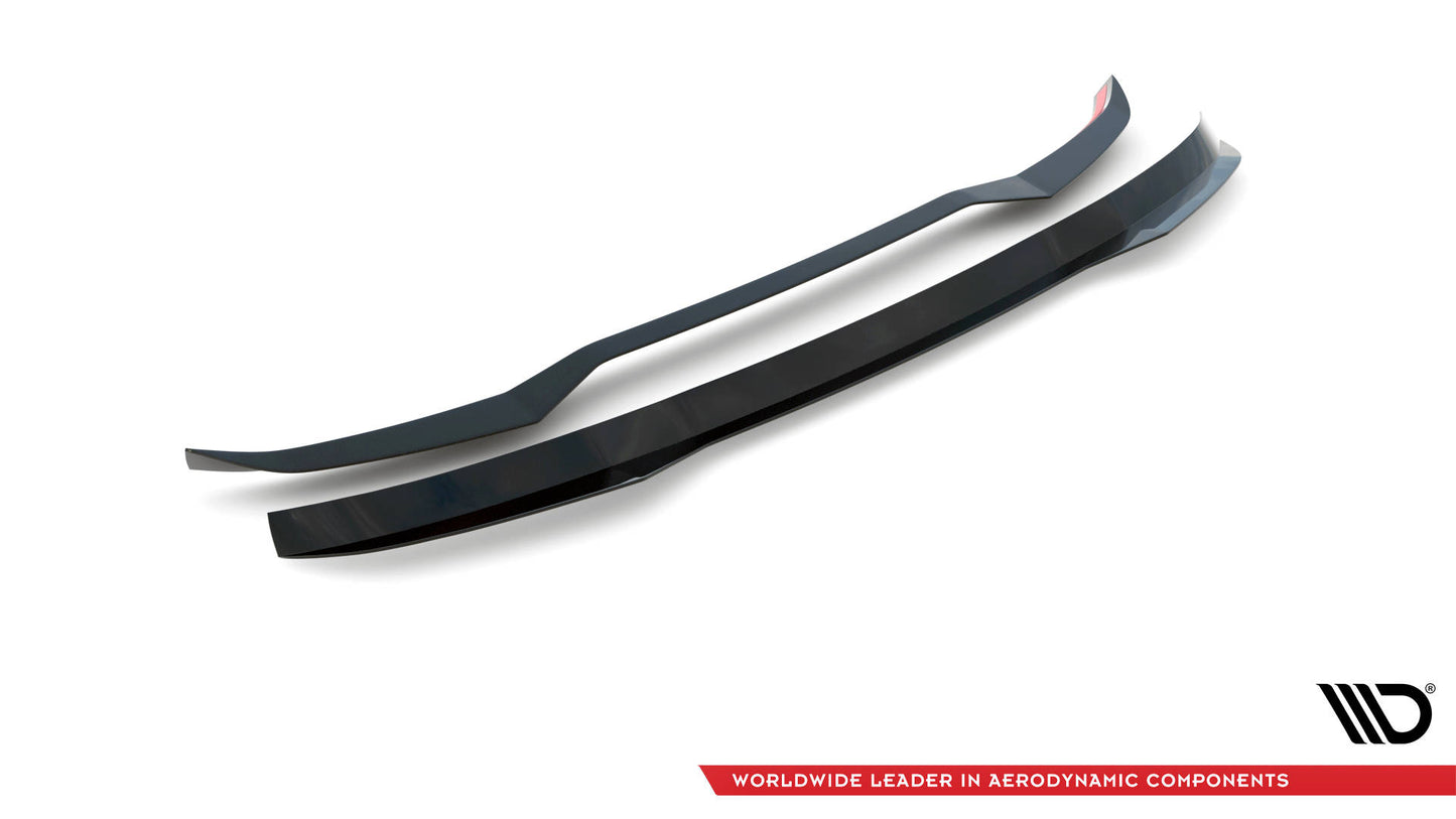 Spoiler CAP V.2 für BMW X4 M-Paket G02 Facelift schwarz matt