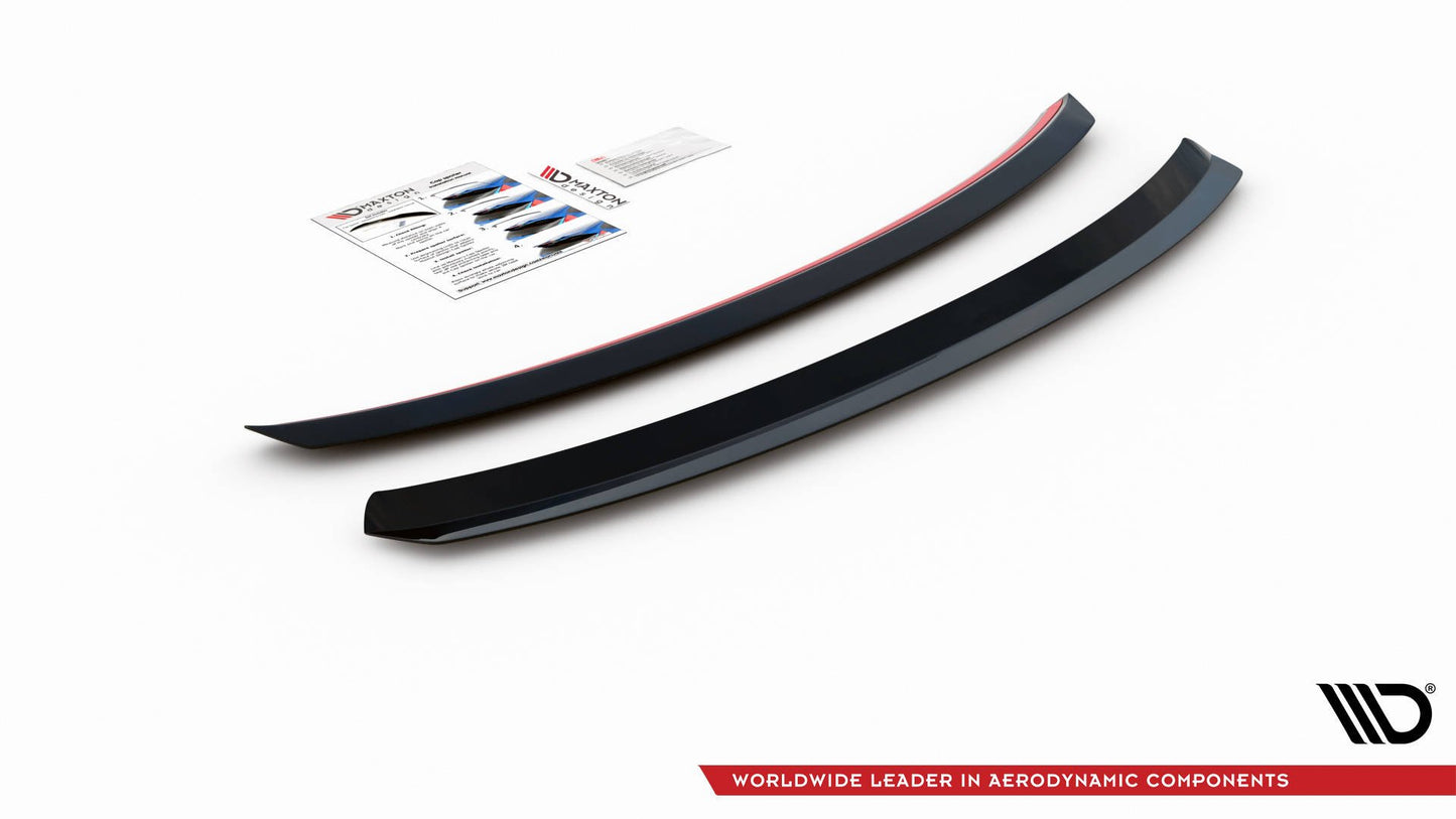 Spoiler CAP für Mazda CX-3 schwarz matt