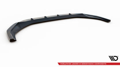 Front Ansatz V.2 für Audi A4 B9 Facelift schwarz matt