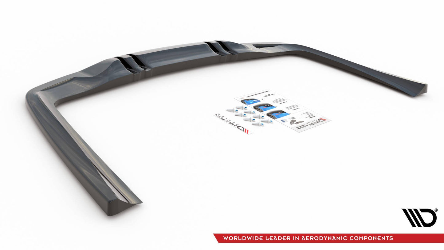 Mittlerer Diffusor Heck Ansatz DTM Look für Mercedes-AMG 53 4 Door Coupe schwarz Hochglanz