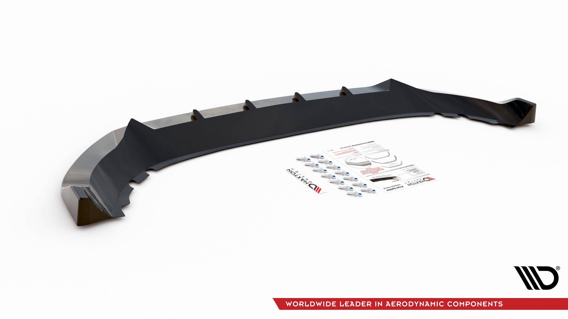 Front Ansatz V.1 für Cupra Ateca schwarz Hochglanz