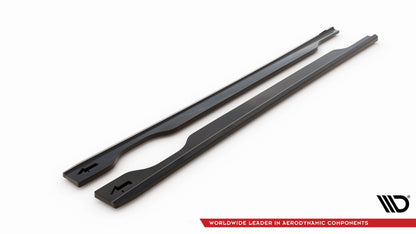 Seitenschweller Ansatz für Hyundai ix35 Mk1 Carbon Look