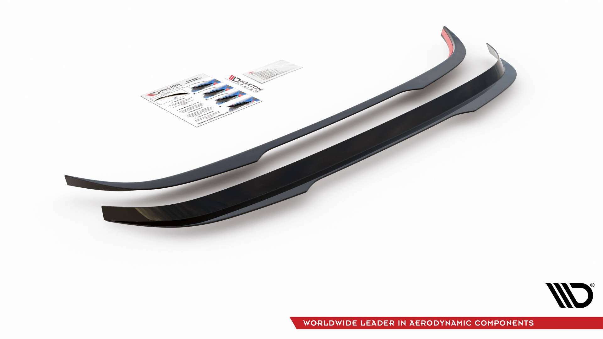 Spoiler CAP für Skoda Kodiaq Mk1 Facelift schwarz Hochglanz