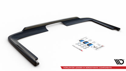 Mittlerer Diffusor Heck Ansatz DTM Look für Mercedes-Benz Vito W447 Facelift schwarz Hochglanz