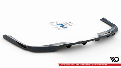 Mittlerer Diffusor Heck Ansatz DTM Look für Mercedes-Benz GLS AMG-Line X167 schwarz Hochglanz