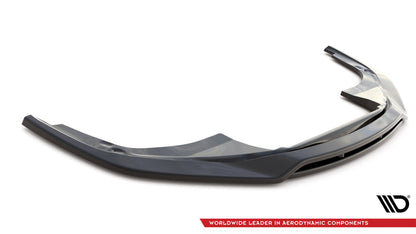 Front Ansatz für Porsche 911 Carrera 4S 992 schwarz Hochglanz