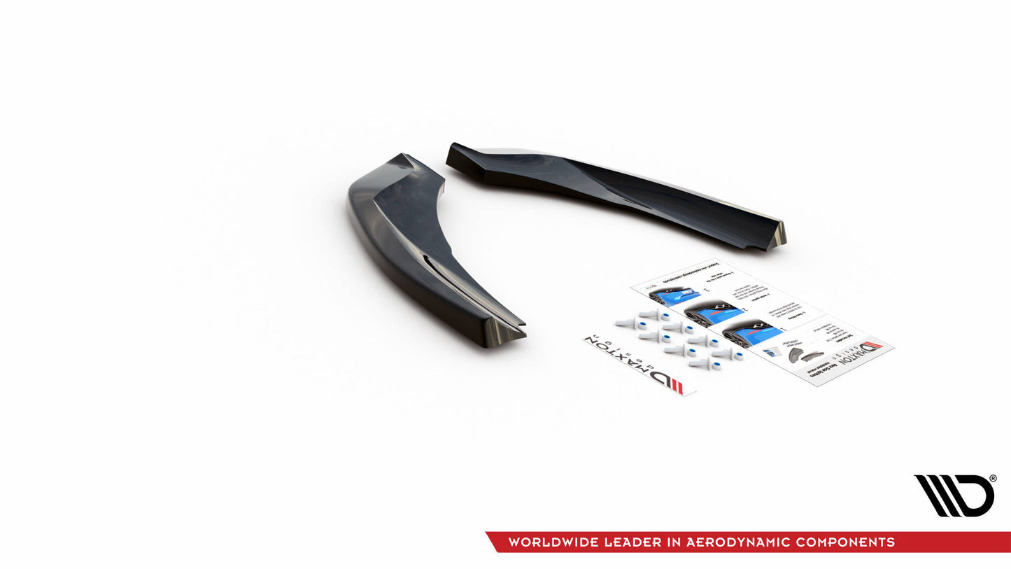 Heck Ansatz Flaps Diffusor für BMW Z4 M-Paket G29 Carbon Look