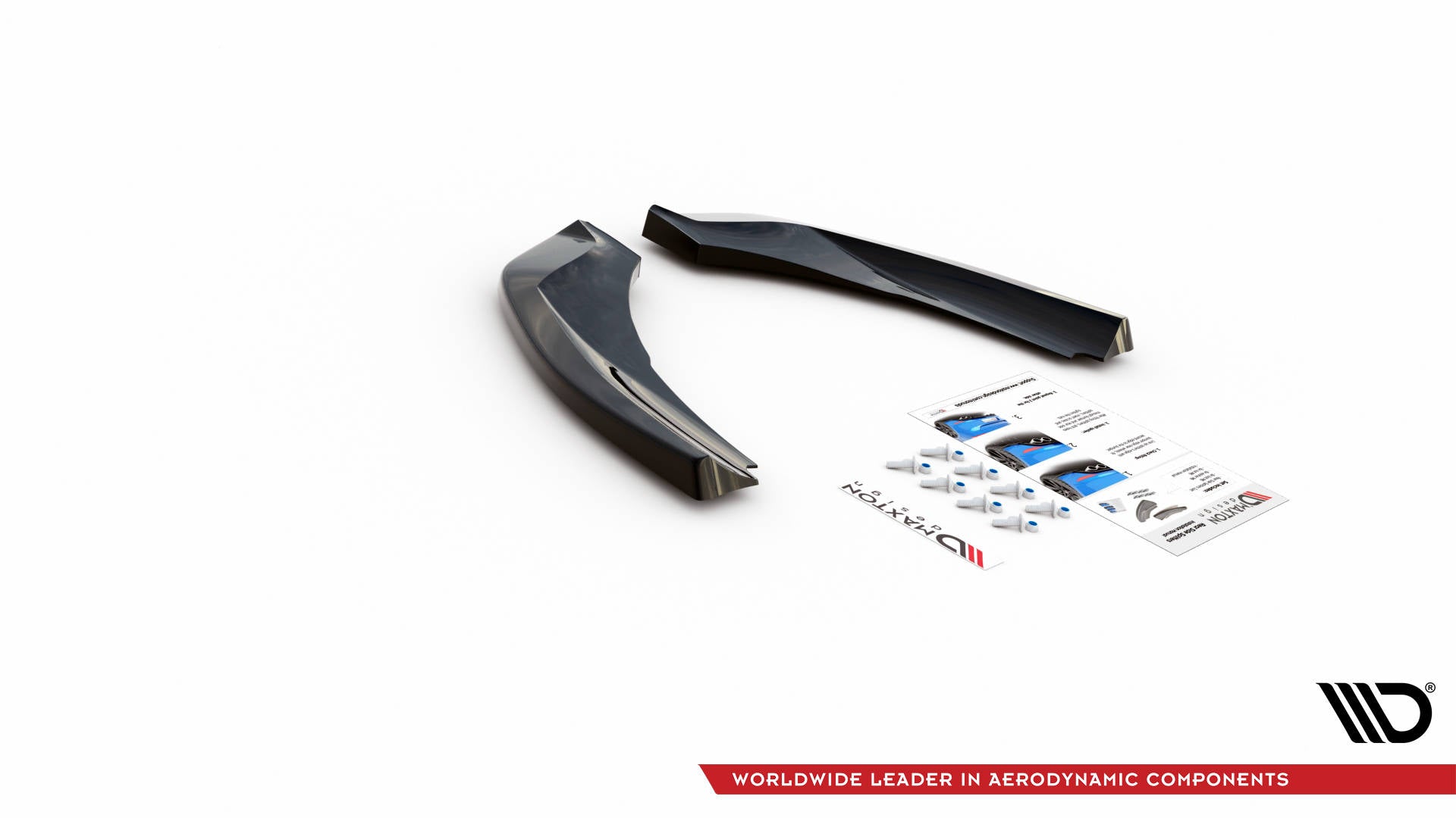 Heck Ansatz Flaps Diffusor für BMW Z4 M-Paket G29 Carbon Look