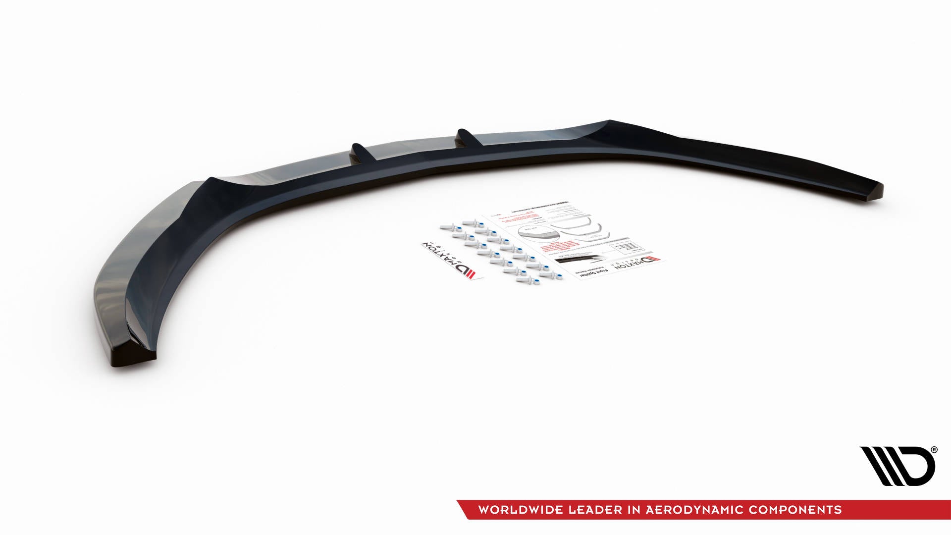 Front Ansatz V.1 für Opel Astra GTC OPC-Line J schwarz Hochglanz