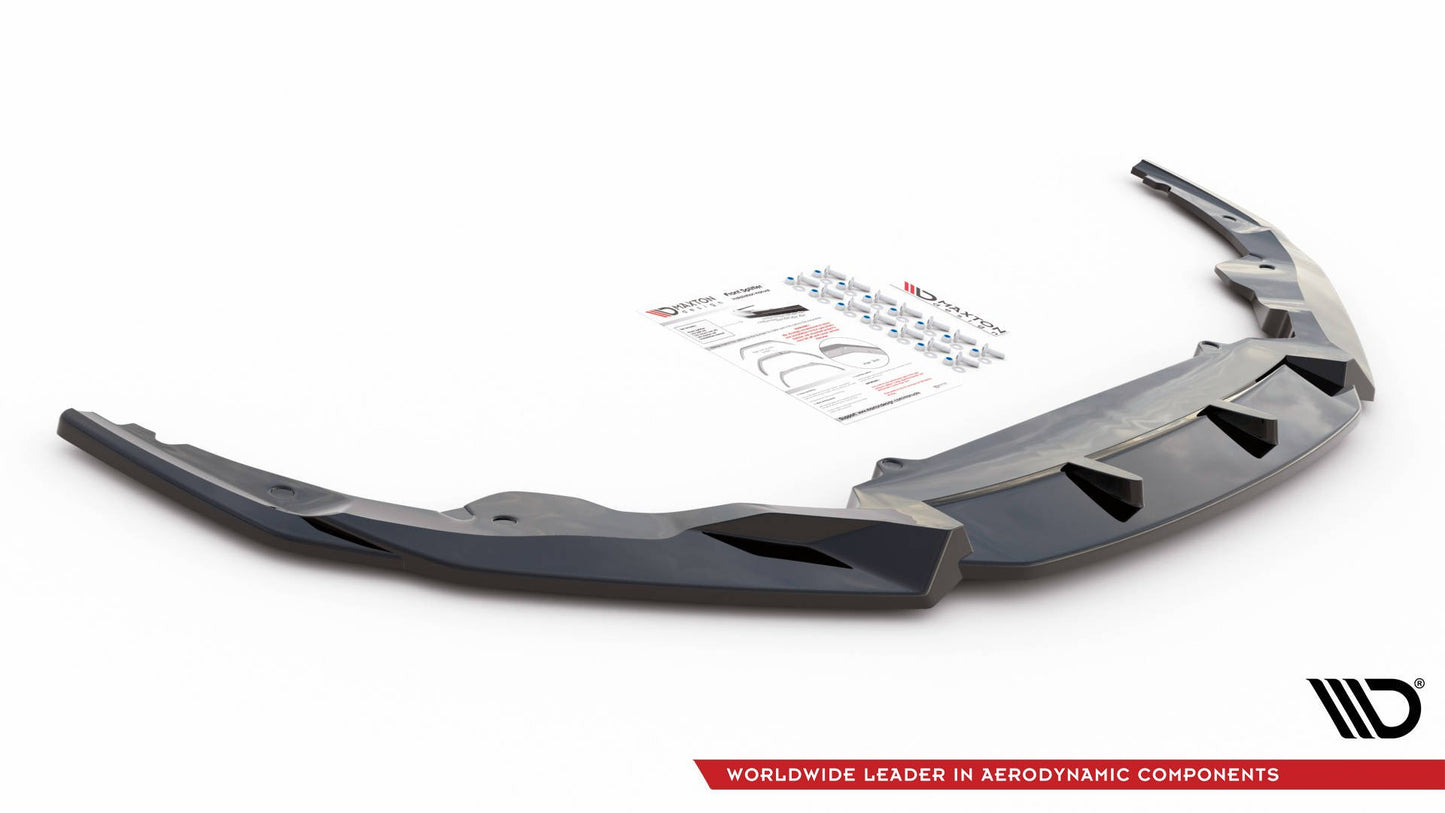 Front Ansatz V.1 für Audi R8 Mk2 Facelift schwarz matt