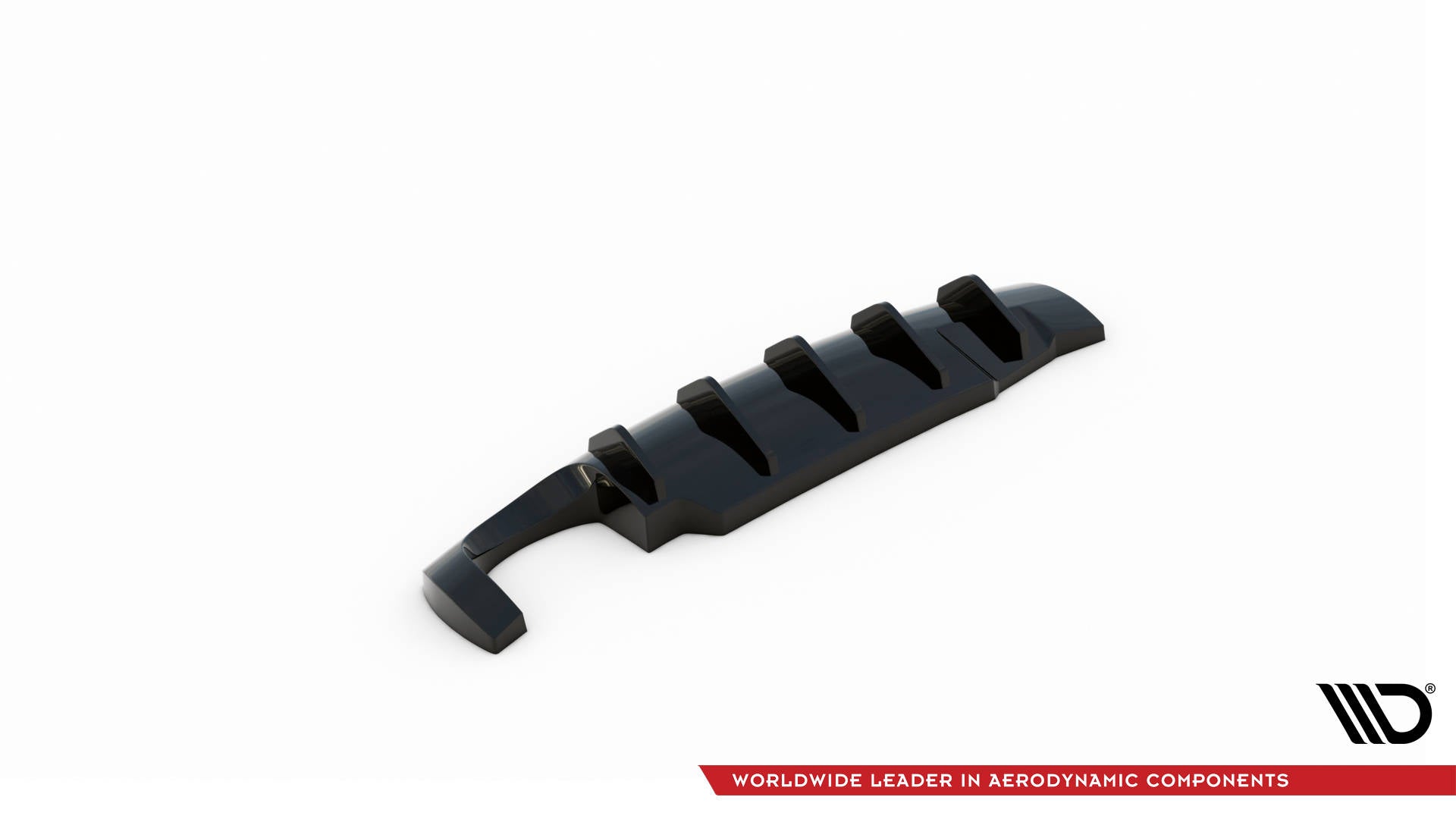 Diffusor Heck Ansatz für Seat Ibiza Cupra Mk3 schwarz matt