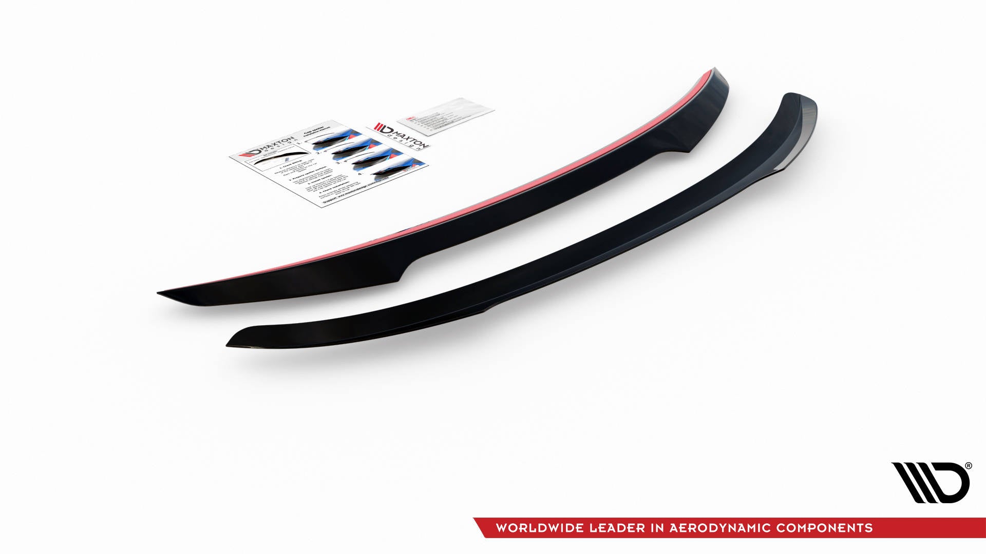 Spoiler CAP für Maserati Ghibli Mk3 schwarz matt