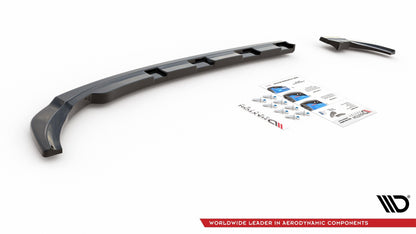 Heck Ansatz Flaps Diffusor V.2 für VW Polo GTI Mk6 Carbon Look