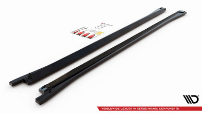 Seitenschweller Ansatz für Volkswagen Touareg R-line Mk3 Carbon Look
