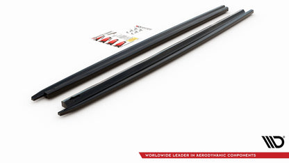 Seitenschweller Ansatz für Peugeot 207 Sport Carbon Look