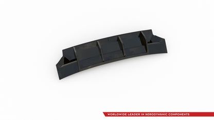 Diffusor Heck Ansatz für Skoda Kodiaq Mk1 Sportline schwarz Hochglanz