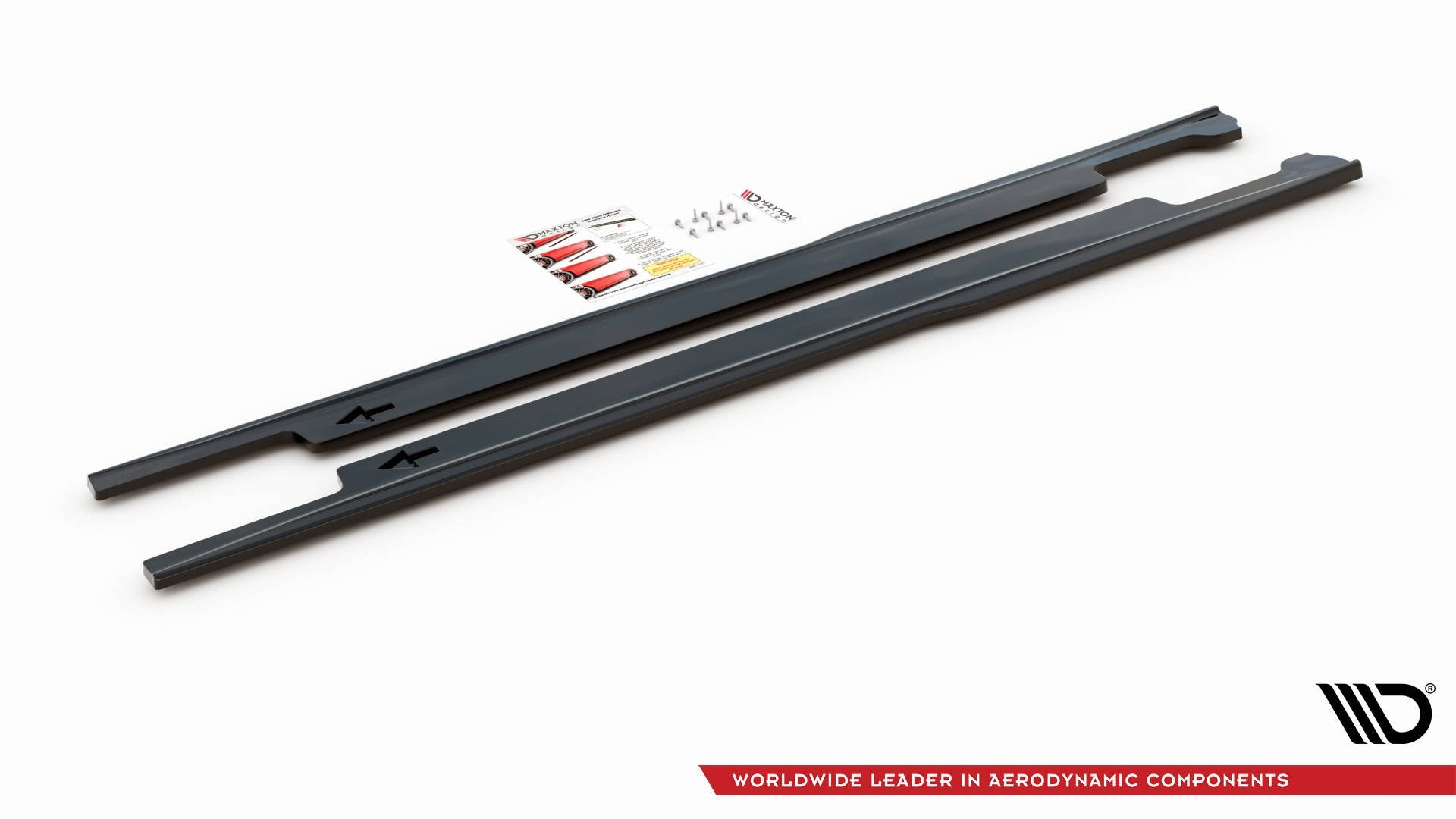 Seitenschweller Ansatz für V.2 für Honda Accord Mk7 Type-S schwarz matt