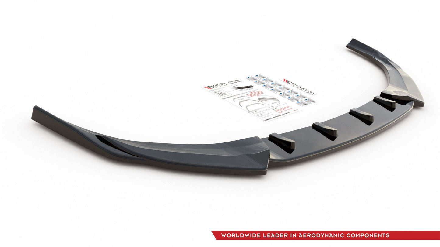 Front Ansatz V.5 für Hyundai I30 N Mk3 Hatchback/ Fastback schwarz Hochglanz