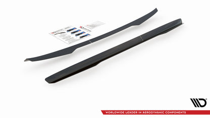 Spoiler CAP für Peugeot Partner Mk3 schwarz matt