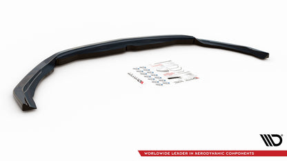 Front Ansatz V.3 für Mercedes-AMG CLA 45 Aero C118 schwarz Hochglanz