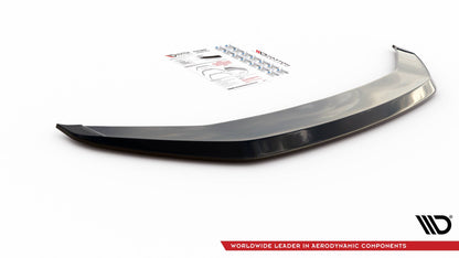 Front Ansatz V.3 für Audi RS6 C8 / RS7 C8 schwarz Hochglanz