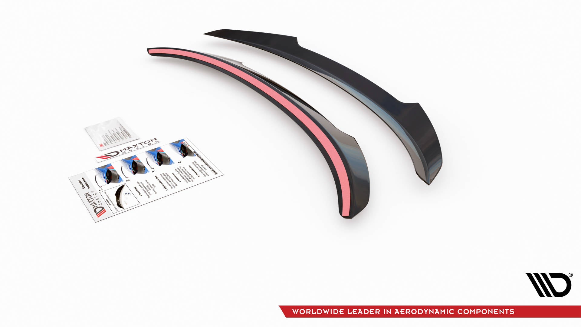 Spoiler CAP für Maserati Ghibli Mk3 schwarz matt