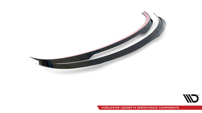 Spoiler CAP für Opel Insignia OPC Sports Tourer Mk1 schwarz Hochglanz
