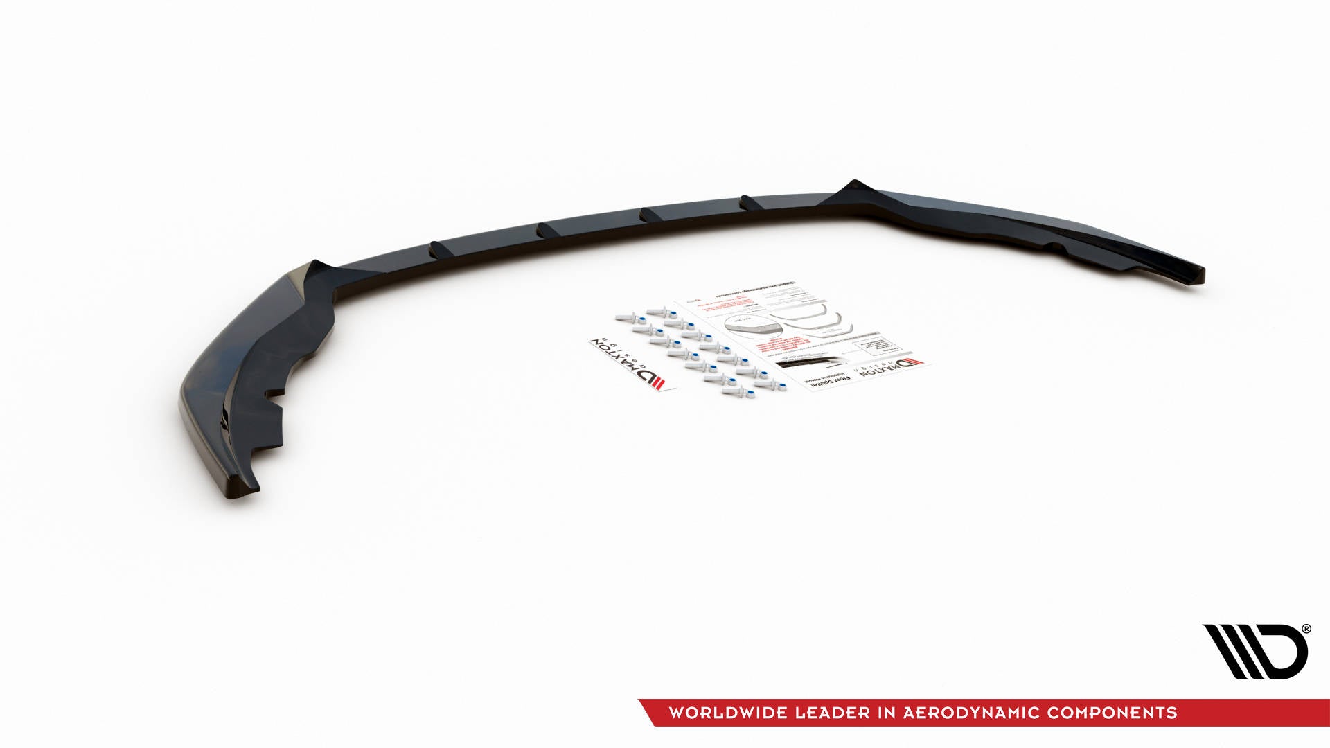 Front Ansatz V.1 für Skoda Fabia Mk3 schwarz matt