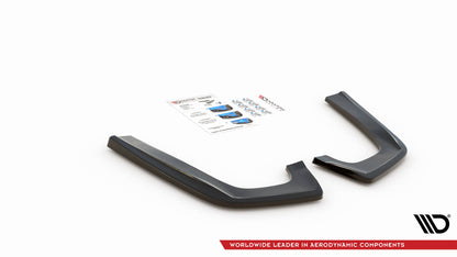 Heck Ansatz Flaps Diffusor V.2 für Mercedes-Benz GLE Coupe 63 AMG C292 schwarz Hochglanz