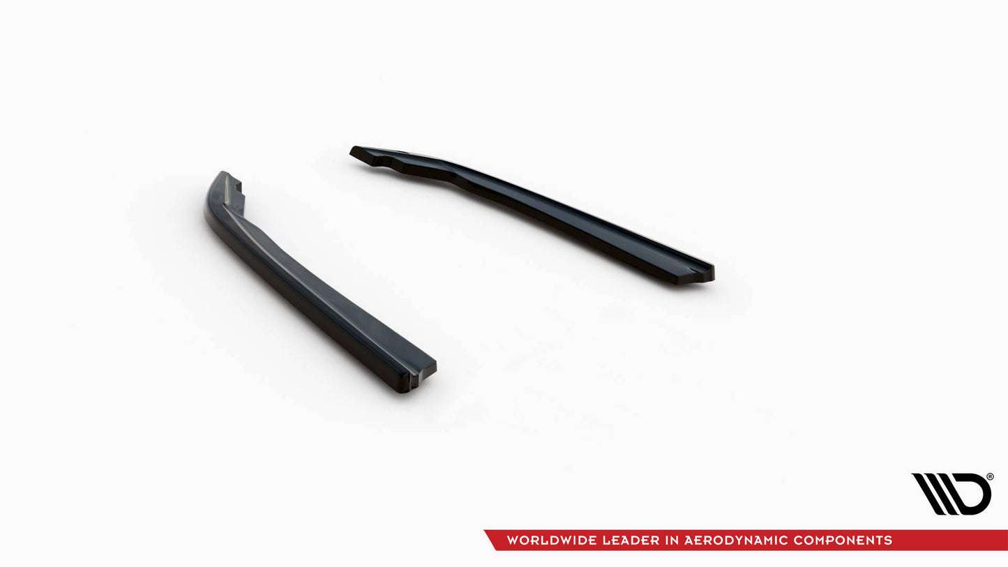 Heck Ansatz Flaps Diffusor V.4 für BMW 3er M-Paket G20 / G21 schwarz matt