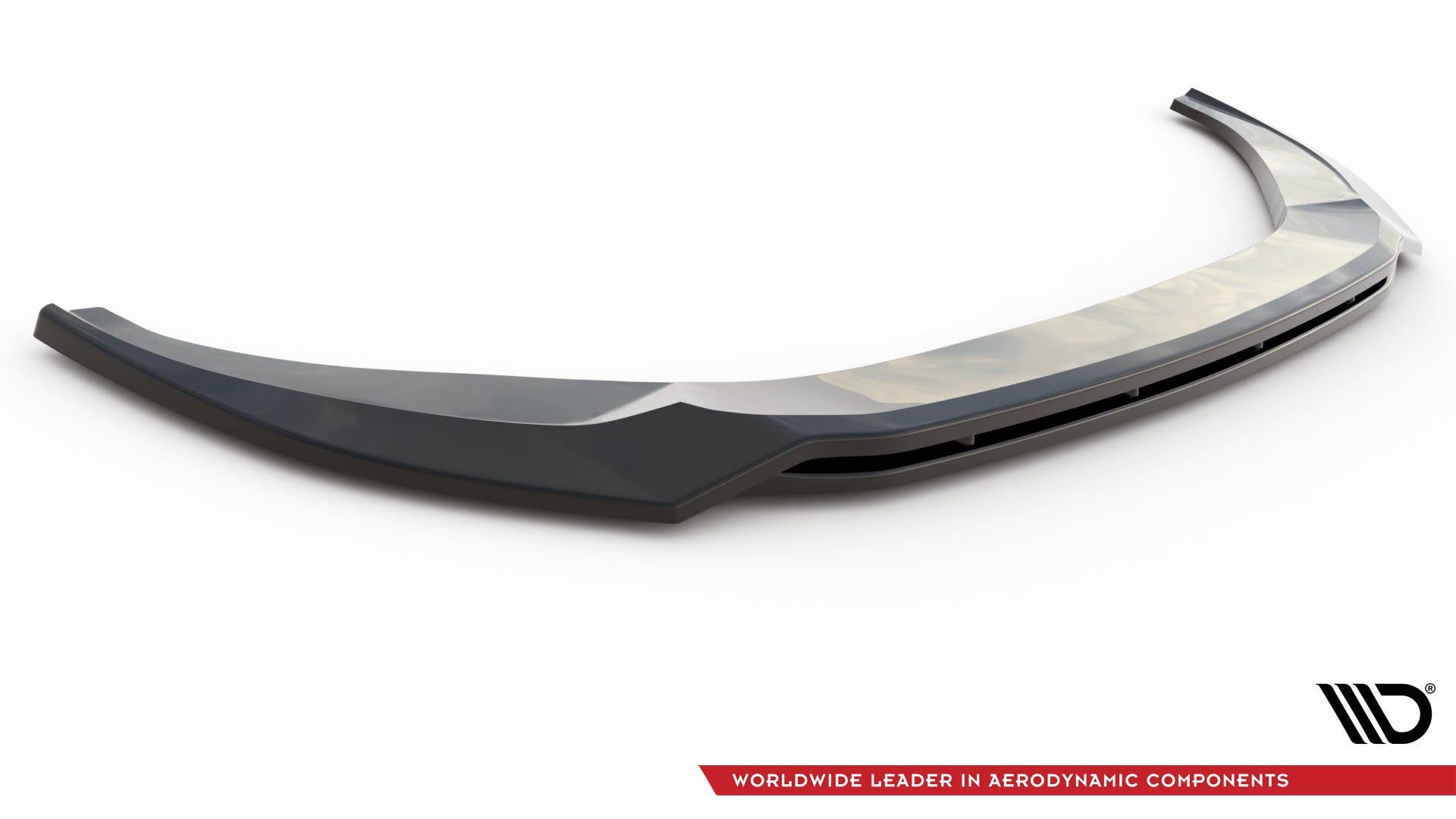 Front Ansatz V.3 für Audi A6 C8 schwarz matt